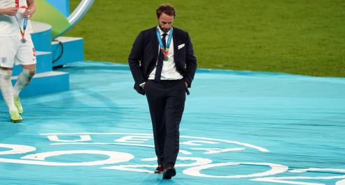 ساوثجيت: أتحمل مسؤولية خسارة نهائي اليورو.. وأشعر بخيبة أمل